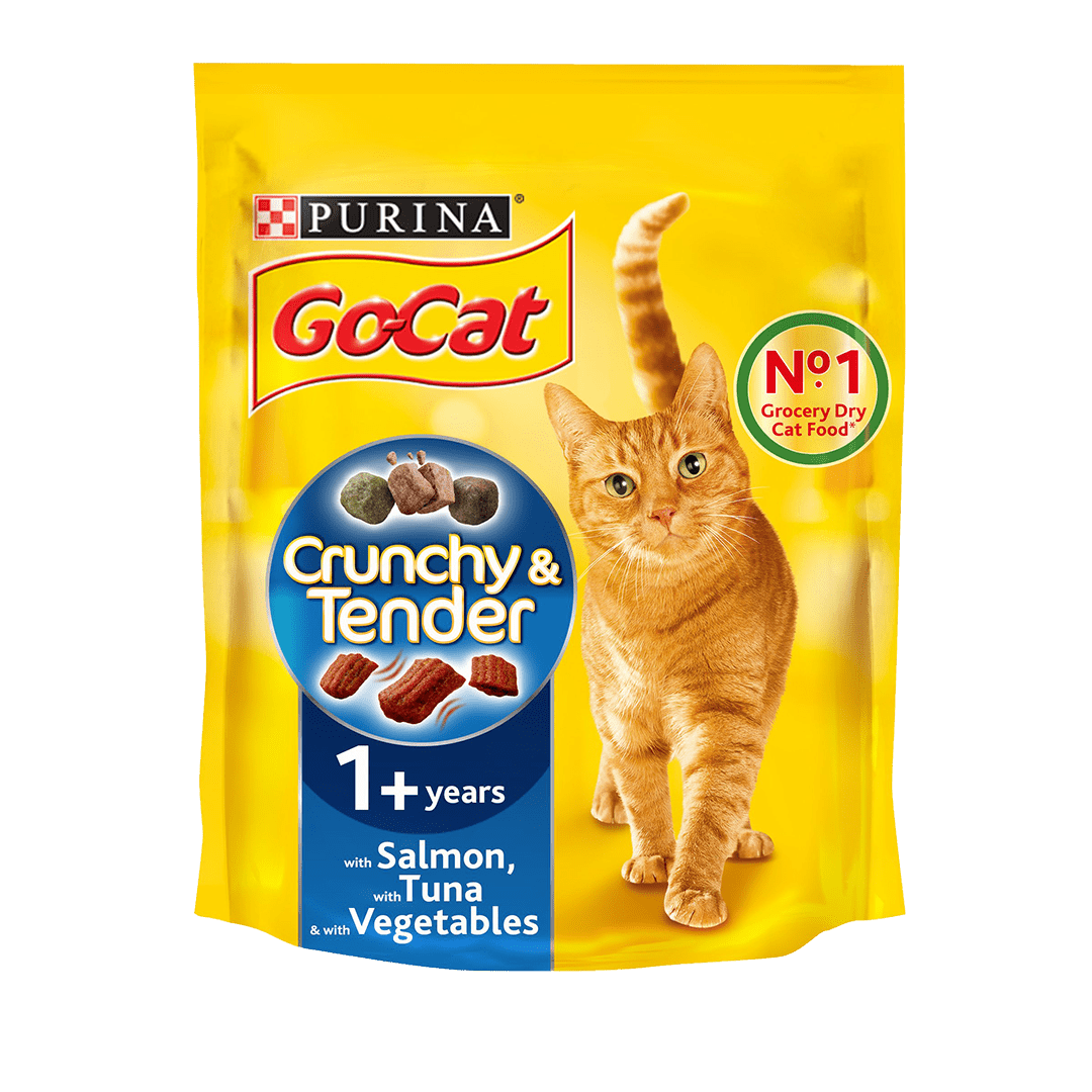 crunchy and tender cat food