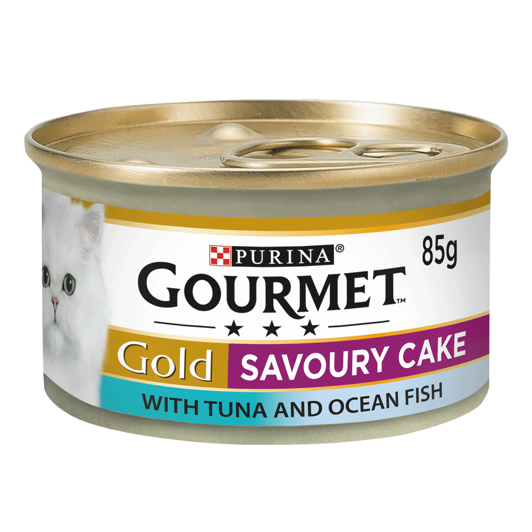 Gourmet Gold Savoury Cake Duo Ocean Fish Purina