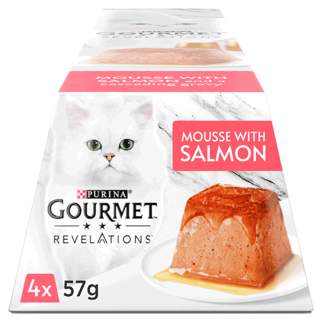 GOURMET Revelations Mousse with Salmon Wet Cat Food