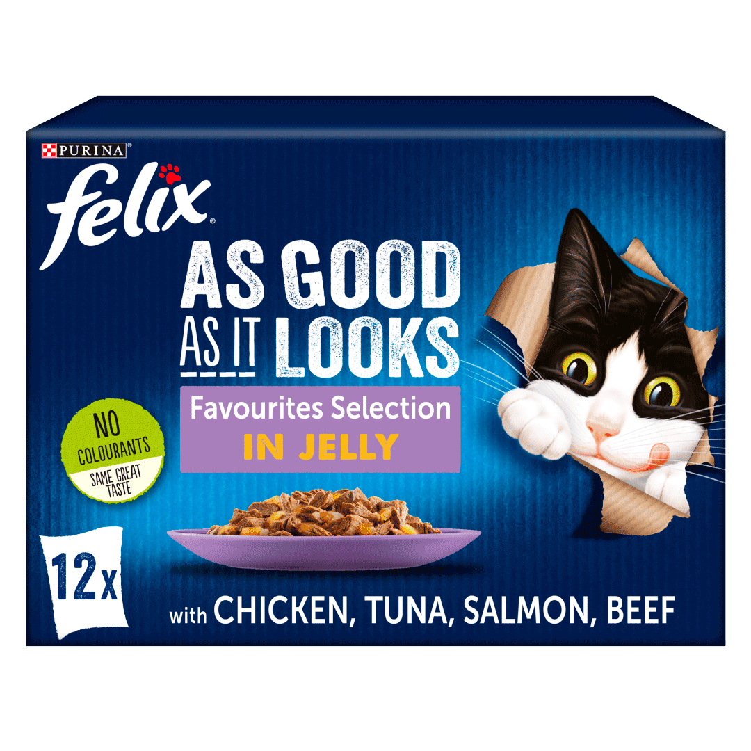 FELIX As Good As it Looks Favourites Selection Wet Cat Food