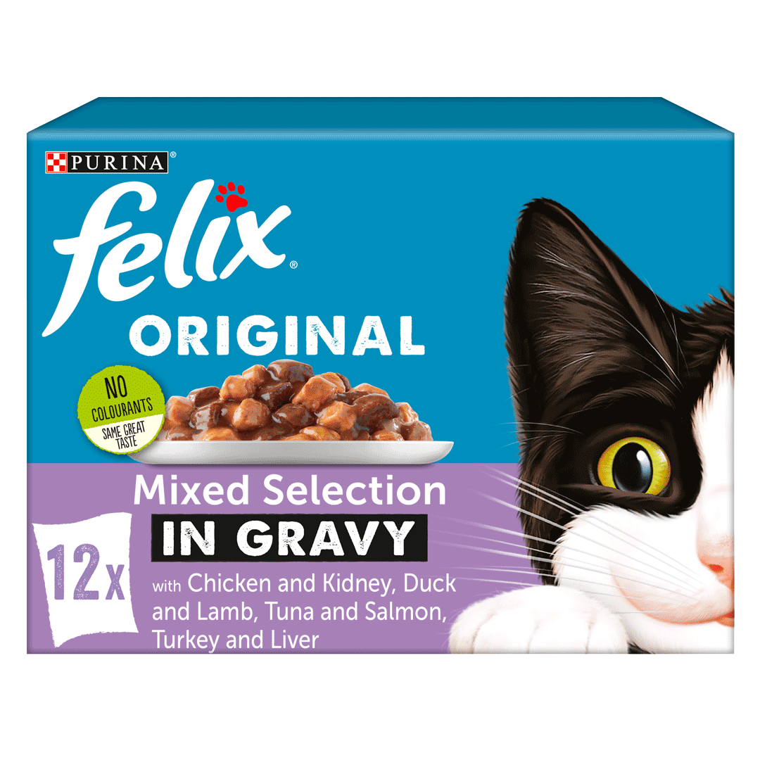 FELIX Original Mixed Selection in Gravy Wet Cat Food