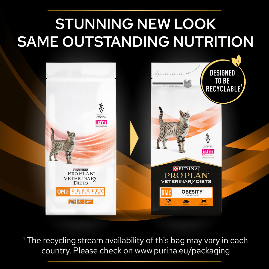 PRO PLAN VET OM Obesity Management Dry Cat Food Purina