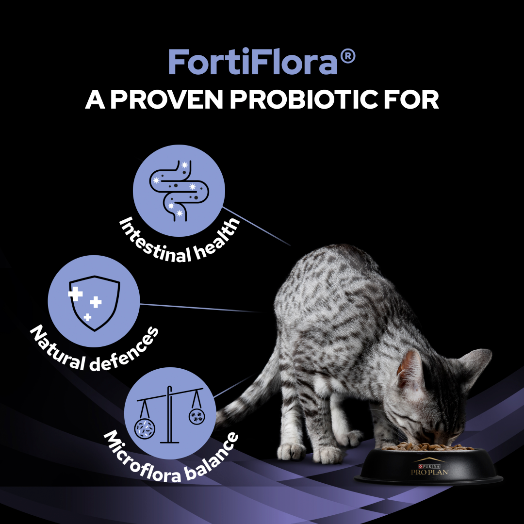 PRO PLAN Fortiflora Probiotic Cat Supplement Purina