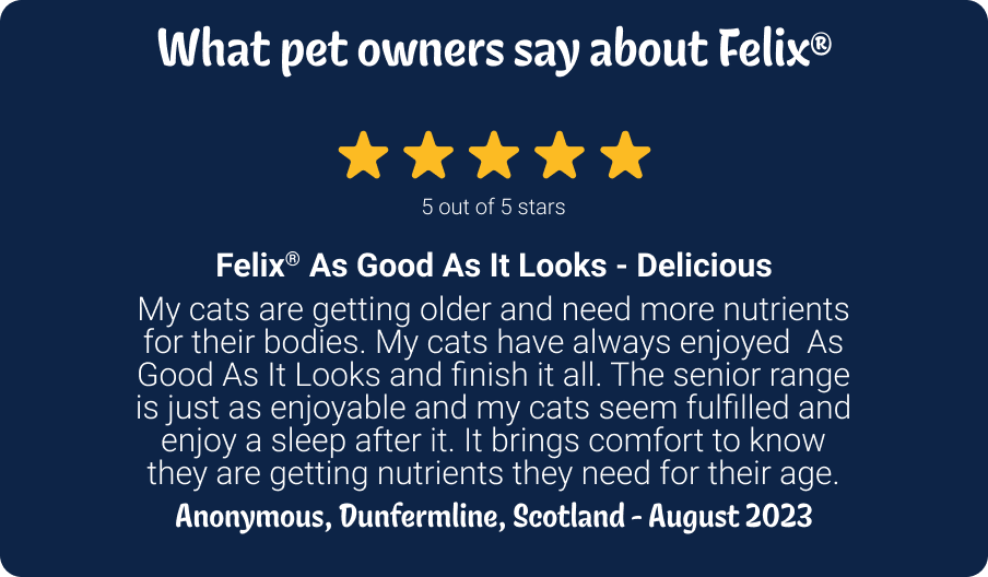 What pet owners say about Felix