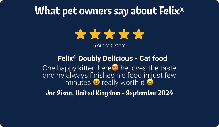 What pet owners say about Felix