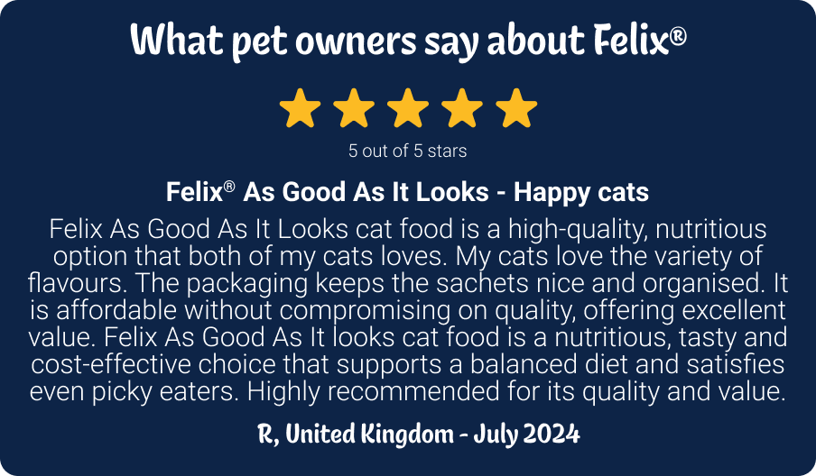 What pet owners say about Felix