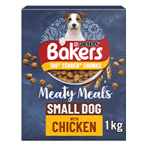 BAKERS® Meaty Meals Small Dog Chicken Dry Dog Food