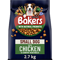 BAKERS® Small Dog Sensitive Tummy Chicken with Vegetables Dry Dog Food
