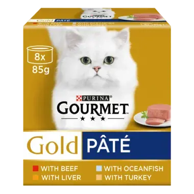 GOURMET® Gold Pate Recipes Wet Cat Food