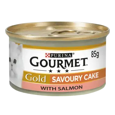 GOURMET® Gold Savoury Cake Salmon Wet Cat Food