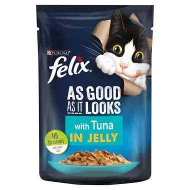 FELIX® As Good As it Looks Tuna in Jelly Wet Cat Food