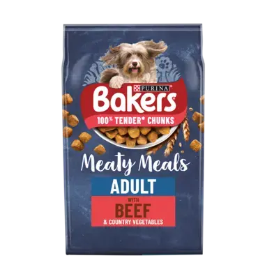 Bakers Meaty Meals Adult with Beef
