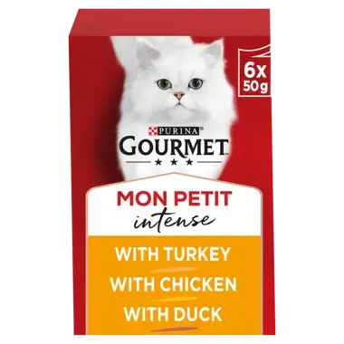 Gourmet Mon Petit Intense with Turkey, Chicken, Duck