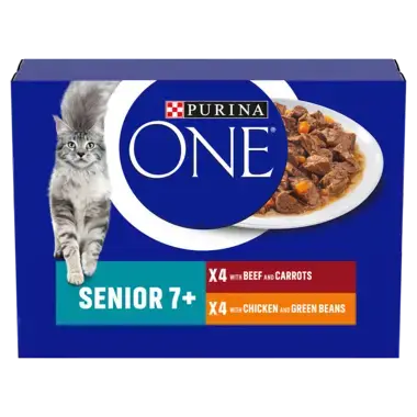 Purina ONE Senior 7+ Beef and Chicken