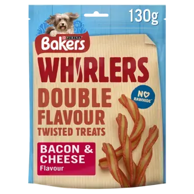 Bakers Whirlers with Bacon & Cheese