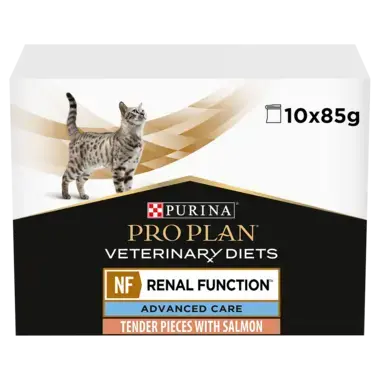 PRO PLAN® VETERINARY DIETS NF Renal Function Advanced Care with Salmon Wet Cat Food Pouch