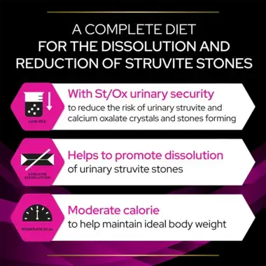 A complete diet for the dissolution and reduction of struvite stones