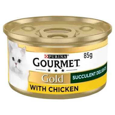 Gourmet Gold Succulent Delights with Chicken