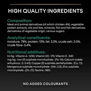 High quality ingredients