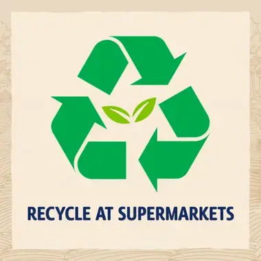 Recycle at supermarkets