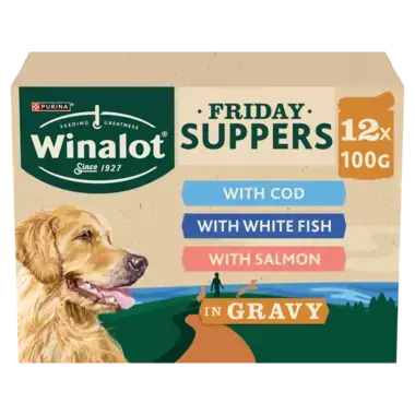 Winalot Friday Suppers with Cod, Whitefish and Salmon