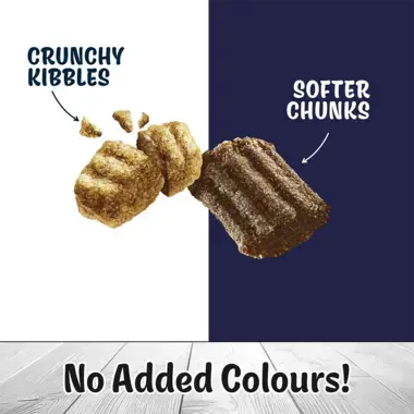 Crunchy kibbles / Softer chunks