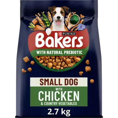 BAKERS® Small Dog Sensitive Tummy Chicken with Vegetables Dry Dog Food