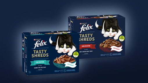 Felix Tasty Shreds products